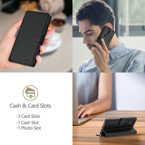 Θήκη Βιβλίο Tech-Protect Wallet For Xiaomi Redmi 15c 5G / Poco C85 5G Black