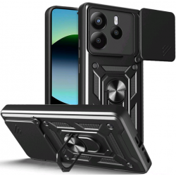 Θήκη Σιλικόνης Tech-Protect CamShield Pro Xiaomi Redmi Note 14 5G Matte Black