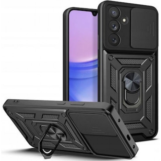 Θήκη Σιλικόνης Tech-Protect Camshield Pro Case for Samsung Galaxy A25 5G Black