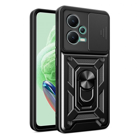 Θήκη Σιλικόνης Techsuit - CamShield Series - Samsung Galaxy A23 4G / A23 5G - Black Θήκη Σιλικόνης Techsuit - CamShield Series - Samsung Galaxy A23 4G / A23 5G - Black