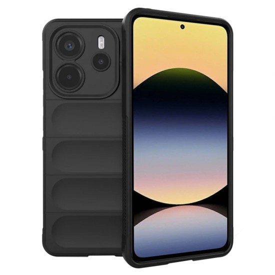 Θήκη Σιλικόνης Techsuit - Magic Shield - Xiaomi Redmi Note 14 4G - Black