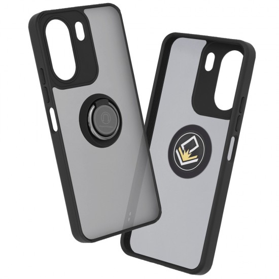 Θήκη Σιλικόνης Techsuit Glinth For Xiaomi Redmi 13C 4G / Poco C65 Black Θήκη Σιλικόνης Techsuit Glinth For Xiaomi Redmi 13C 4G / Poco C65 Black