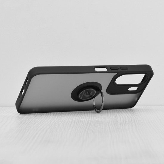 Θήκη Σιλικόνης Techsuit Glinth For Xiaomi Redmi 13C 4G / Poco C65 Black Θήκη Σιλικόνης Techsuit Glinth For Xiaomi Redmi 13C 4G / Poco C65 Black