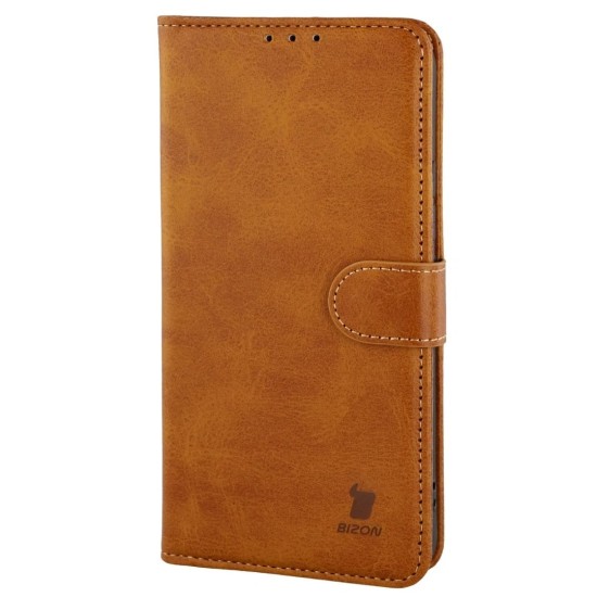 Θήκη Βιβλίο Bizon Case Pocket Xiaomi Redmi Note 15 / POCO M8 5G brown