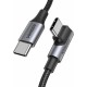 Ugreen USB-C to USB-C Cable right-angled 100W 1m Black Ugreen USB-C to USB-C Cable right-angled 100W 1m Black