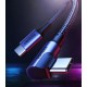 Ugreen USB-C to USB-C Cable right-angled 100W 1m Black Ugreen USB-C to USB-C Cable right-angled 100W 1m Black