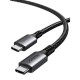 Καλώδιο Ugreen Type C to Type C Cable US567 60W 1M 3A Black Καλώδιο Ugreen Type C to Type C Cable US567 60W 1M 3A Black