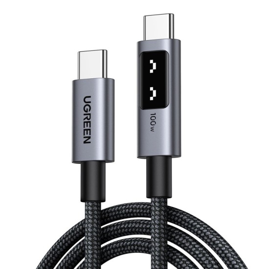 Καλώδιο Ugreen Type C to Type C Cable Uno L509 100W 1m Black Καλώδιο Ugreen Type C to Type C Cable Uno L509 100W 1m Black