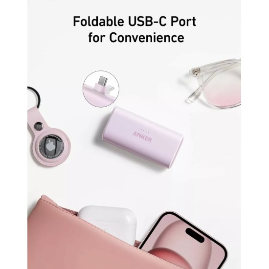 Powerbank Anker Nano 5000mAh USB-C 22.5W Black (A1653H11) Powerbank Anker Nano 5000mAh USB-C 22.5W Black (A1653H11)