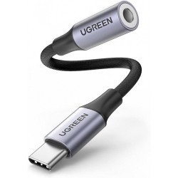 USB-C to 3.5mm Audio Adapter UGREEN AV161 Grey