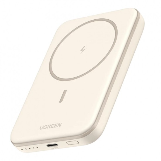 Powerbank UGREEN PB560 5000mAh 15W PD + QI Beige Powerbank UGREEN PB560 5000mAh 15W PD + QI Beige