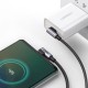 Καλώδιο Ugreen Elbow cable USB-C to USB-C Angled QC 3.0 PD 3A 60W 1m (Black)