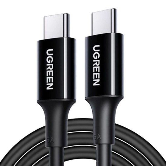 Καλώδιο Ugreen USB-C to USB-C Cable UGREEN US300 (80371) 100W 5A 1m Black Καλώδιο Ugreen USB-C to USB-C Cable UGREEN US300 (80371) 100W 5A 1m Black