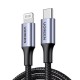 Καλώδιο USB-C to Lightning Cable UGREEN US304 20W 3A 1m Black Καλώδιο USB-C to Lightning Cable UGREEN US304 20W 3A 1m Black