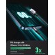 Καλώδιο USB-C to Lightning Cable UGREEN US304 20W 3A 1m Black Καλώδιο USB-C to Lightning Cable UGREEN US304 20W 3A 1m Black
