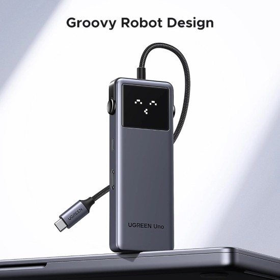 UGREEN Uno 6-in-1 Docking Hub USB-C με 4K HDMI, PD 100W & USB 3.2 Gra UGREEN Uno 6-in-1 Docking Hub USB-C με 4K HDMI, PD 100W & USB 3.2 Gra