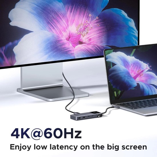 UGREEN Uno 6-in-1 Docking Hub USB-C με 4K HDMI, PD 100W & USB 3.2 Gra UGREEN Uno 6-in-1 Docking Hub USB-C με 4K HDMI, PD 100W & USB 3.2 Gra