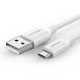 Καλώδιο Ugreen micro USB Cable QC 3.0 2.4A 1m (White) Καλώδιο Ugreen micro USB Cable QC 3.0 2.4A 1m (White)