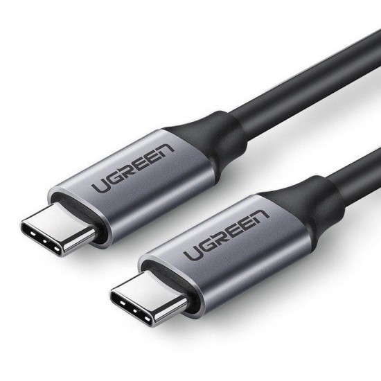 Καλώδιο UGREEN USB-C 3.1 Cable Power Delivery 60W 1.5m (Black)