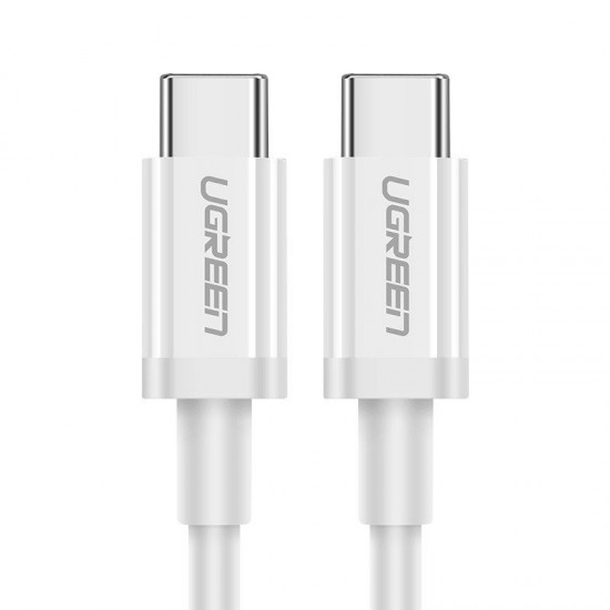 Καλώδιο UGREEN USB-C to USB-C Cable QC 3.0 PD 3A 1m (White) Καλώδιο UGREEN USB-C to USB-C Cable QC 3.0 PD 3A 1m (White)