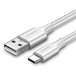 Καλώδιο UGREEN USB cable to USB-C QC3.0, 25cm (white)
