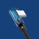 Καλώδιο Ugreen USB - USB Typ C angled cable Quick Charge 3.0 QC3.0 3 A 0,5 m gray 