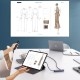 Ugreen USB-C Hub  CM418 (10919)  2 x USB-A 3.0 - 1 x USB-C - 1 x HDMI - 1 x RJ45 Grey