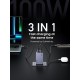 Φορτιστής Wall Charger UGREEN X757 Nexode Pro 100W 3A 1 x USB-A - 2 x USB-C with USB-C Cable Grey Φορτιστής Wall Charger UGREEN X757 Nexode Pro 100W 3A 1 x USB-A - 2 x USB-C with USB-C Cable Grey