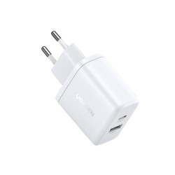 Φορτιστής Wall Charger UGREEN X227 20W 3A 1 x USB-A - 1 x USB-C White