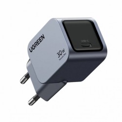 Φορτιστής Wall Charger UGREEN X703 Nexode Pro 30W 3A 1 x USB-C Grey ID: 337790