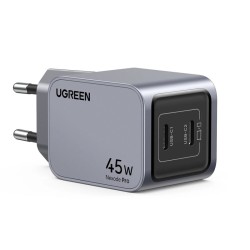 Φορτιστής Wall Charger UGREEN X707 Nexode Pro 45W  3A 2 x USB-C Grey