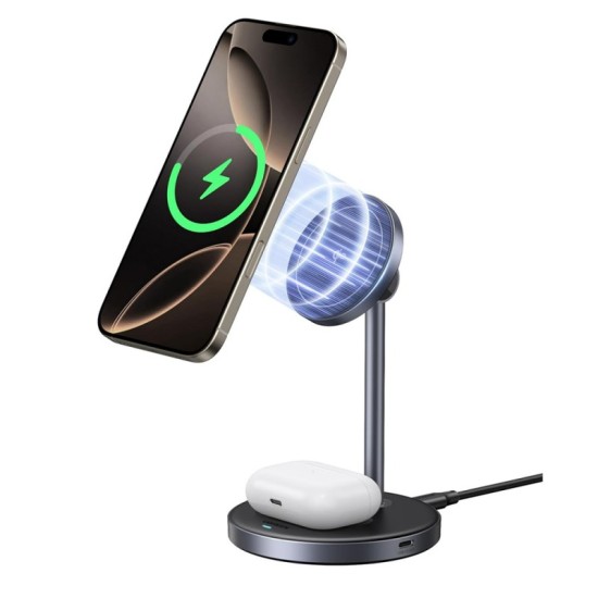 Ασύρματος Φορτιστής Wireless Charger UGREEN W710 3in1 20W 1.67A 1 x USB-C Black Ασύρματος Φορτιστής Wireless Charger UGREEN W710 3in1 20W 1.67A 1 x USB-C Black