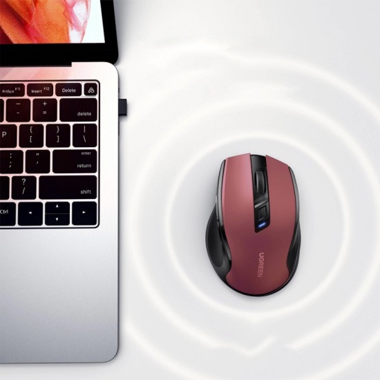 Ποντίκι Wireless Mouse UGREEN MU006 4000DPI Red Ποντίκι Wireless Mouse UGREEN MU006 4000DPI Red