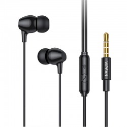 Ακουστικά Wired in-ear headphones Vipfan M16, 3.5mm jack, 1m (black) Ακουστικά Wired in-ear headphones Vipfan M16, 3.5mm jack, 1m (black)