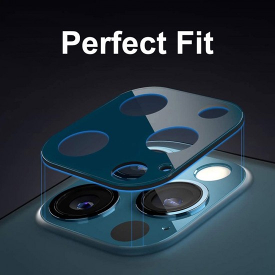 Γυαλί προστασίας κάμερας Techsuit Full Camera Tempered Glass for Phone 11 Black Γυαλί προστασίας κάμερας Techsuit Full Camera Tempered Glass for Phone 11 Black