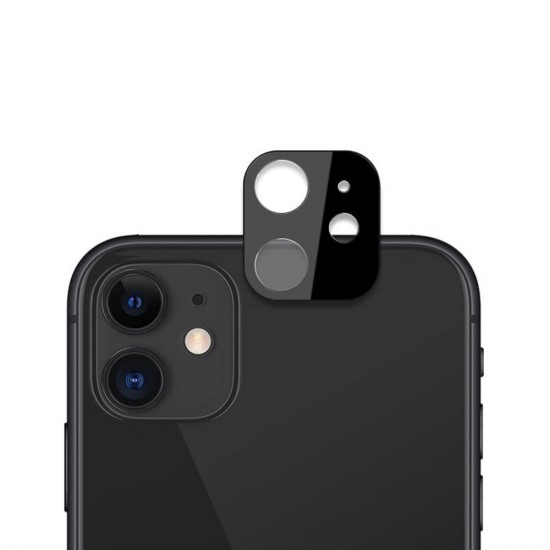 Γυαλί προστασίας κάμερας Techsuit Full Camera Tempered Glass for Phone 11 Black Γυαλί προστασίας κάμερας Techsuit Full Camera Tempered Glass for Phone 11 Black