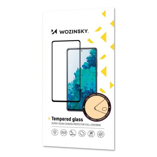 Γυαλί Προστασίας - Wozinsky Tempered Glass Full Glue Super Tough Screen Protector Full Coveraged with Frame Case Friendly for Samsung Galaxy A22 4G black