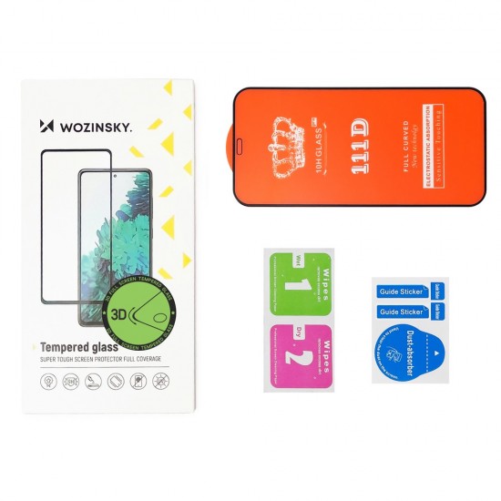 Screen Protector - Wozinsky Tempered Glass Full Glue Super Tough Screen Protector Full Coveraged with Frame Case Friendly for Xiaomi Redmi 10 black Screen Protector - Wozinsky Tempered Glass Full Glue Super Tough Screen Protector Full Coveraged with Frame Case Friendly for Xiaomi Redmi 10 black