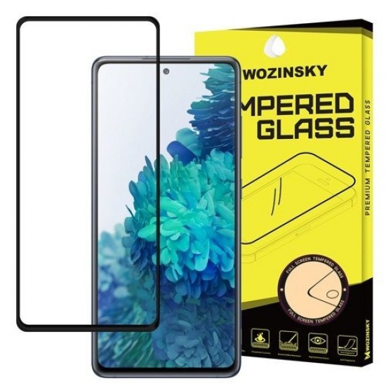 Screen Protector - Wozinsky Tempered Glass Full Coverage Full Glue Case Friendly for Samsung Galaxy A72 4G black Screen Protector - Wozinsky Tempered Glass Full Coverage Full Glue Case Friendly for Samsung Galaxy A72 4G black