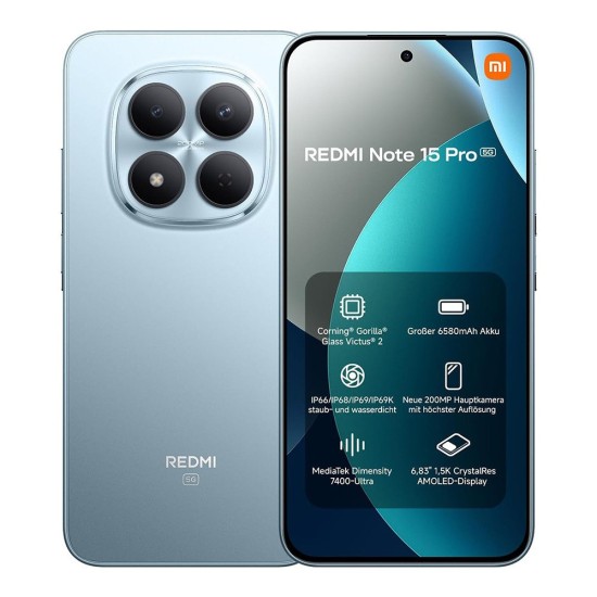 Xiaomi Redmi Note 15 Pro NFC 5G Dual SIM (8/256GB) Titanium Color Xiaomi Redmi Note 15 Pro NFC 5G Dual SIM (8/256GB) Titanium Color