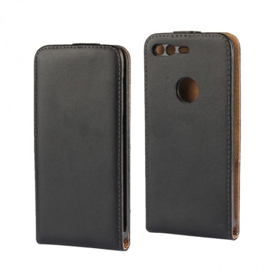 Θήκη Βιβλίο Forcell Google Pixel XL Leather Case - Horizonal Flip Black