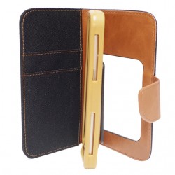 Universal Θήκη Βιβλίο OEM Fancy Diary Book Case 5" Black
