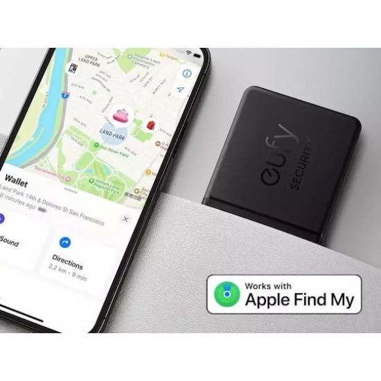 Έξυπνη Κάρτα Εντοπισμού eufy Security SmartTrack Card iOS Black (T87B2011) Έξυπνη Κάρτα Εντοπισμού eufy Security SmartTrack Card iOS Black (T87B2011)