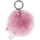 Μπρελόκ Beeyo Micro Smart Furry Cable MicroUsb Pink